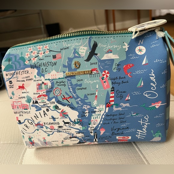 Spartina toiletry bag - Picture 2 of 3